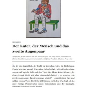 Kater Schnurr mit den blauen Augen – Feuilletonartikel (PDF)