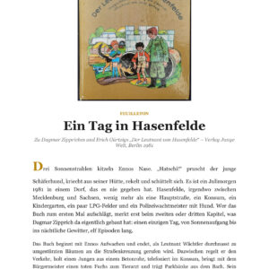 Feuilleton: Ein Tag in Hasenfelde – DDR-Kinderbuch (PDF-Download)